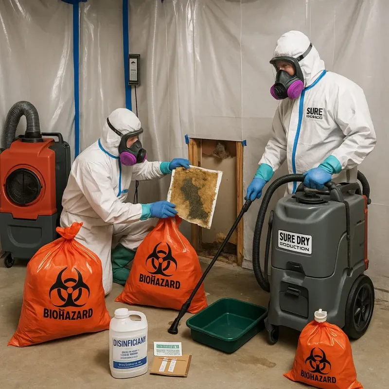 Contaminated Water Handling Protocols process in Fergus County, MT